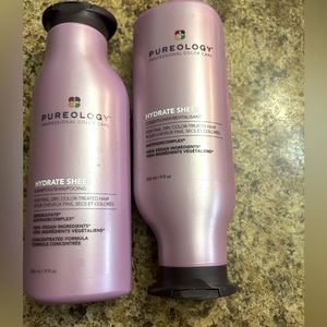 Lot-Pureology Hydrate Sheer Shampoo & Conditioner Bundle, Set Bra…